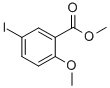 5-Iodo-2-methoxybenzoic acid methyl ester Structure,40757-09-3Structure