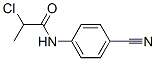 2-Chloro-n-(4-cyanophenyl)propanamide Structure,40781-36-0Structure