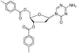 1-(2’-Deoxy-3’,5’-di-o-toluoyl-alpha-d-ribofuranosyl)-2-oxo-4-amino-1,2-dihydro-1,3,5-triazine Structure,40789-35-3Structure