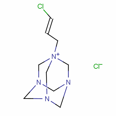 1-(3-Chloroallyl)-3,5,7-triaza-1-azoniaadamantane chloride Structure,4080-31-3Structure