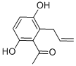 1-(2-Allyl-3,6-dihydroxyphenyl)ethan-1-one Structure,40815-79-0Structure