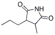 2,5-Pyrrolidinedione, 3-methyl-4-propyl-(9ci) Structure,408307-62-0Structure