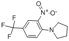 1-[2-Nitro-4-(trifluoromethyl)phenyl]pyrrolidine Structure,40832-82-4Structure