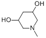 1-Methylpiperidine-3,5-diol Structure,408330-34-7Structure