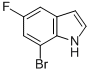 7-Bromo-5-fluoroindole Structure,408355-23-7Structure