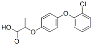 Propanoic acid, 2-[4-(2-chlorophenoxy)phenoxy]- Structure,40843-35-4Structure