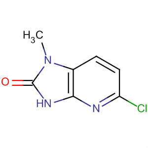 1-Methyl-5-chloro-1,3-dihydro-imidazo-(4,5-b)-pyridin-2-one Structure,40852-06-0Structure