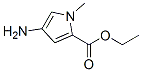 4-Amino-1-methyl-1H-pyrrole-2-carboxylic acid ethyl ester Structure,40889-84-7Structure