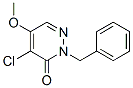 2-Benzyl-4-chloro-5-methoxy-3(2H)-pyridazinone Structure,40890-47-9Structure