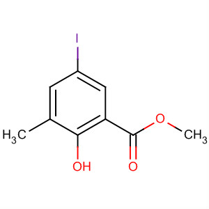 Methyl 2-hydroxy-5-iodo-3-methylbenzoate Structure,40912-75-2Structure