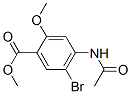 Methyl 2-methoxy-4-acetylamino-5-bromobenzoate Structure,4093-34-9Structure