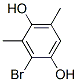 1,4-Benzenediol, 2-bromo-3,5-dimethyl-(9ci) Structure,409316-82-1Structure