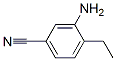 3-Amino-4-ethylbenzonitrile Structure,409316-83-2Structure