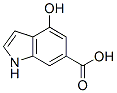 4-Hydroxy-6-indolecarboxylic acid Structure,40990-52-1Structure