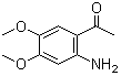 1-(2-Amino-4,5-dimethoxyphenyl)ethanone Structure,4101-30-8Structure