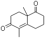 5,8A-dimethyl-3,4,8,8a-tetrahydro-1,6-(2h,7h)-naphthalenedione Structure,41019-71-0Structure