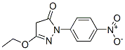 3-Ethoxy-1-(4-nitrophenyl)-2-pyrazolin-5-one Structure,4105-90-2Structure