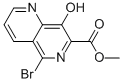 Methyl5-bromo-8-hydroxy-1,6-naphthyridine-7-carboxylate Structure,410544-37-5Structure