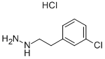 1-(3-Chlorophenethyl)hydrazine hydrochloride Structure,41074-41-3Structure