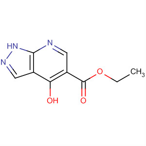 4-Oxo-4,7-dihydro-1h-pyrazolo[3,4-b]pyridine-5-carboxylic acid ethyl ester Structure,41094-96-6Structure