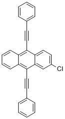 2-Chloro-9,10-bis(phenylethynyl)anthracene Structure,41105-36-6Structure