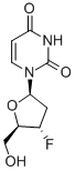 2,3-Dideoxy-3-fluorouridine Structure,41107-56-6Structure