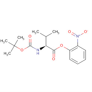 N-boc-l-valine-o-nitrophenyl ester Structure,41120-72-3Structure