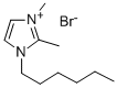 1-Hexyl-2,3-dimethylimidazolium bromide Structure,411222-01-0Structure