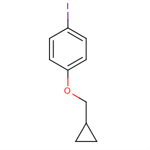 1-(Cyclopropylmethoxy)-4-iodobenzene Structure,411229-57-7Structure