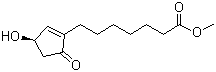 Methyl (r)-(+)-3-hydroxy-5-oxo-1-cyclopentene-1-heptanoate Structure,41138-61-8Structure