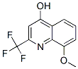 8-Methoxy-2-(trifluoromethyl)-4-Quinolinol Structure,41192-84-1Structure