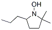 Pyrrolidine, 1-hydroxy-2,2-dimethyl-5-propyl- (9ci) Structure,412016-74-1Structure