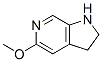 1H-Pyrrolo[2,3-c]pyridine, 2,3-dihydro-5-methoxy- Structure,412030-10-5Structure