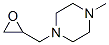 Piperazine, 1-methyl-4-(oxiranylmethyl)-(9ci) Structure,4122-79-6Structure