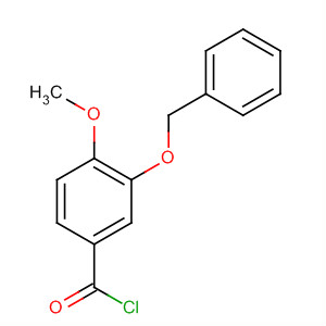 3-(Benzyloxy)-4-methoxybenzoyl chloride Structure,41222-60-0Structure