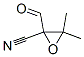 Oxiranecarbonitrile, 2-formyl-3,3-dimethyl-(9ci) Structure,412311-47-8Structure