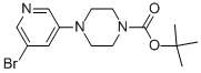 4-(5-Bromopyridin-3-yl)piperazine-1-carboxylic acid tert-butyl ester Structure,412348-60-8Structure