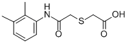 [(2,3-Dimethyl-phenylcarbamoyl)-methylsulfanyl]-aceticacid Structure,412922-07-7Structure