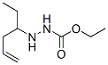 Hydrazinecarboxylic acid, 2-(1-ethyl-3-butenyl)-, ethyl ester (9ci) Structure,413624-15-4Structure