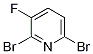 2,6-Dibromo-3-fluoropyridine Structure,41404-59-5Structure