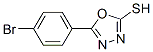 5-(4-Bromo-phenyl)-[1,3,4]oxadiazole-2-thiol Structure,41421-19-6Structure