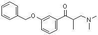 1-(3-(Benzyloxy)phenyl)-3-(dimethylamino)-2-methylpropan-1-one Structure,41489-62-7Structure