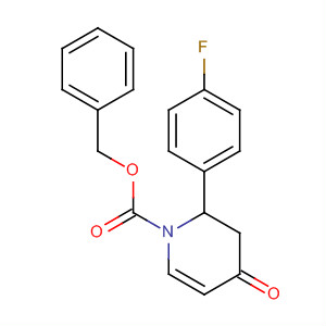 Benzyl 2-(4-fluorophenyl)-4-oxo-3,4-dihydropyridine-1(2h)-carboxylate Structure,414910-19-3Structure