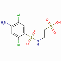 2,5-Dichloro aniline-4-sulfon tauride Structure,41538-78-7Structure