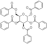 1,2,3,4,6-Penta-o-benzoyl-alpha-d-galactose Structure,41545-55-5Structure