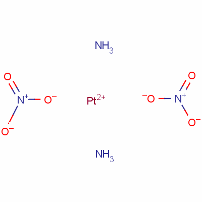 Cis-diamminedinitratoplatinum Structure,41575-87-5Structure