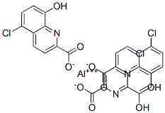 Aluminum 5-chloro-8-hydroxyquinolinate Structure,41584-66-1Structure