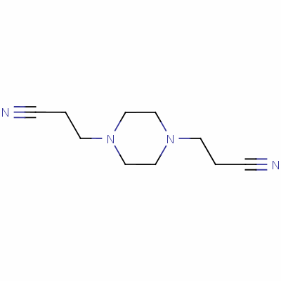 Piperazine-1,4-dipropiononitrile Structure,4159-11-9Structure