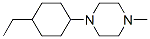 Piperazine, 1-(4-ethylcyclohexyl)-4-methyl-(9ci) Structure,415952-60-2Structure