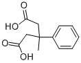 3-Methyl-3-phenyl-pentanedioic acid Structure,4160-92-3Structure